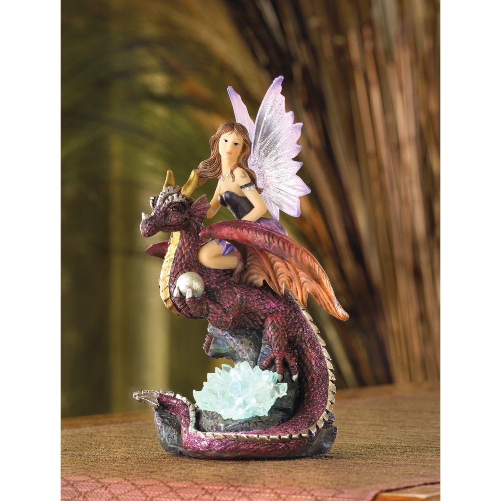 Dragon rider figurine