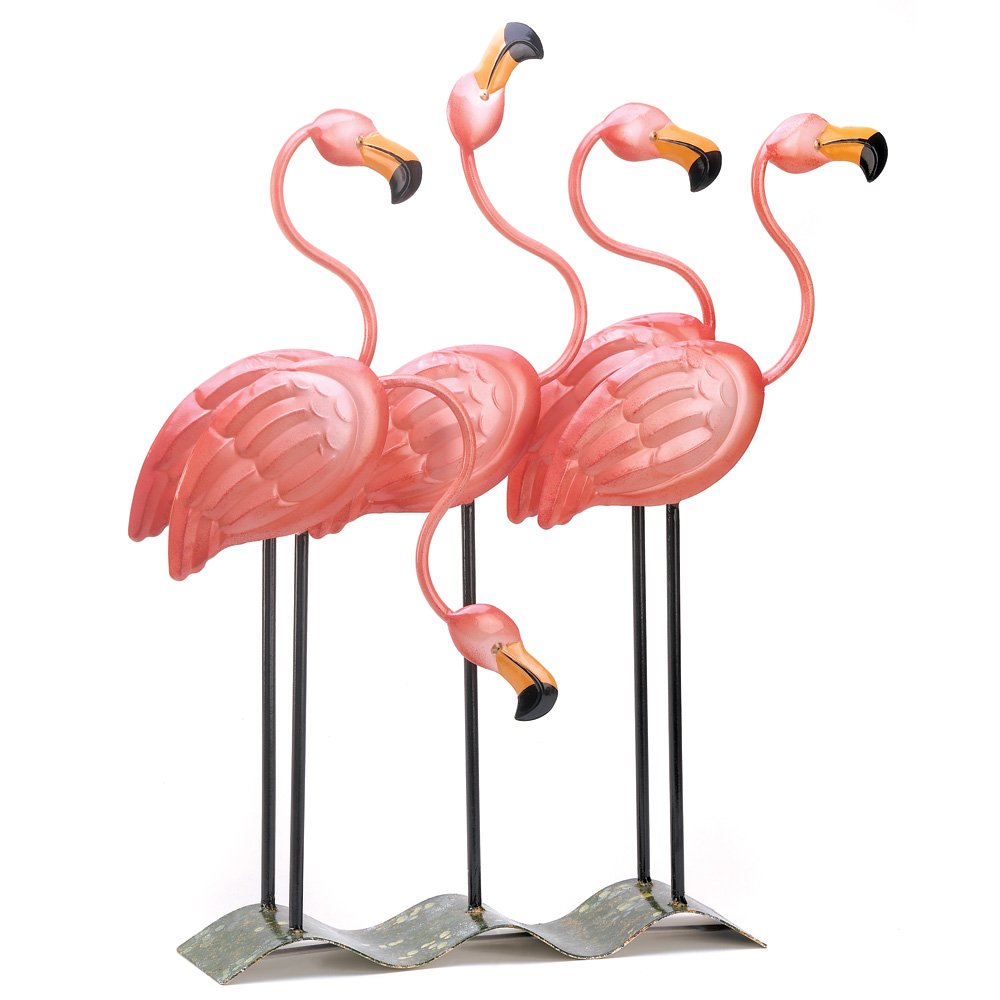 Flock o  flamingos decor