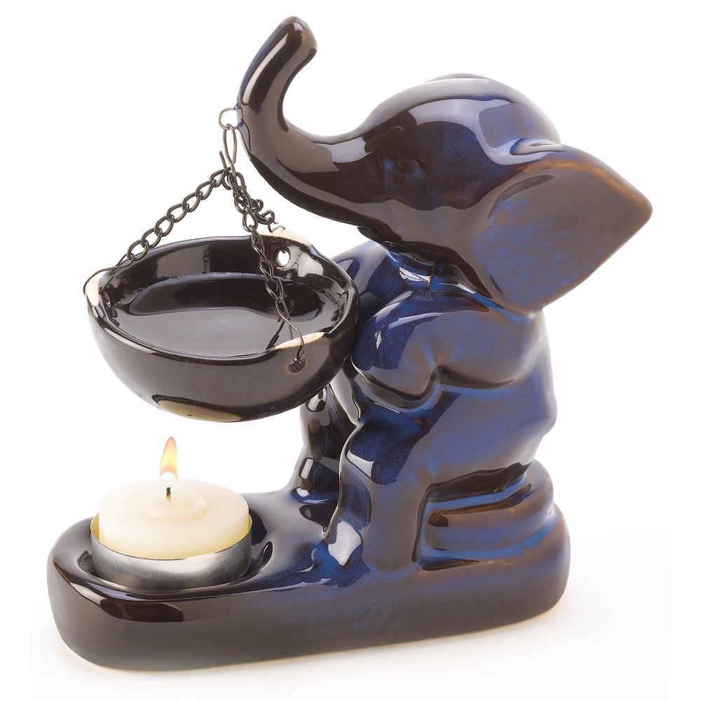 Elephant oil warmer