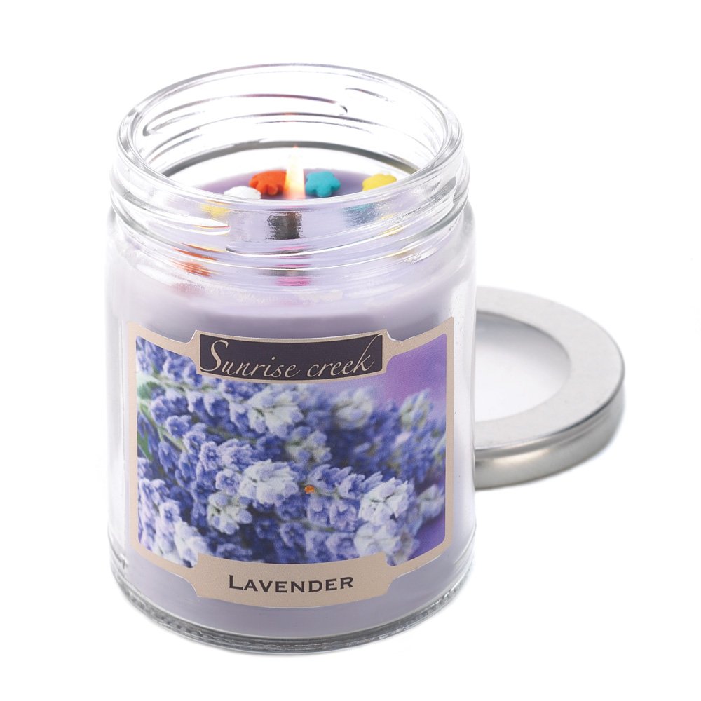 Lavender scent candle