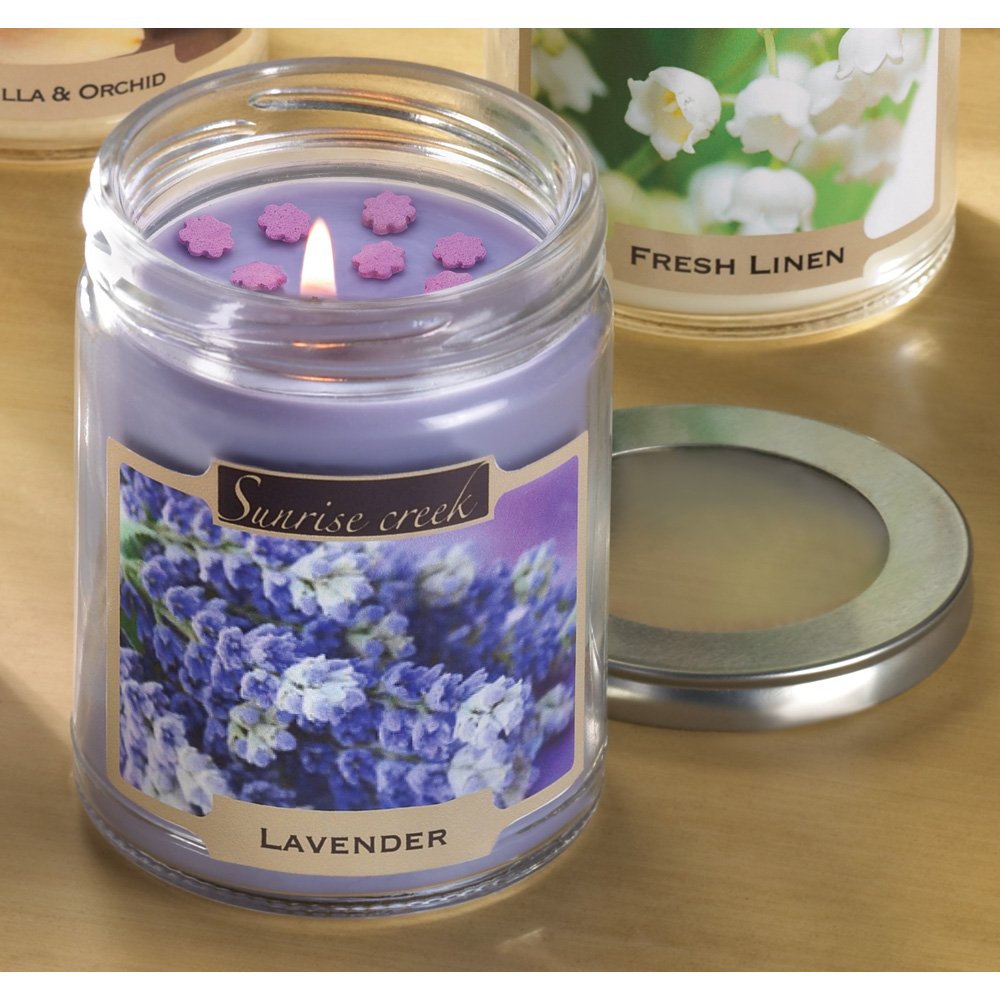 Lavender scent candle