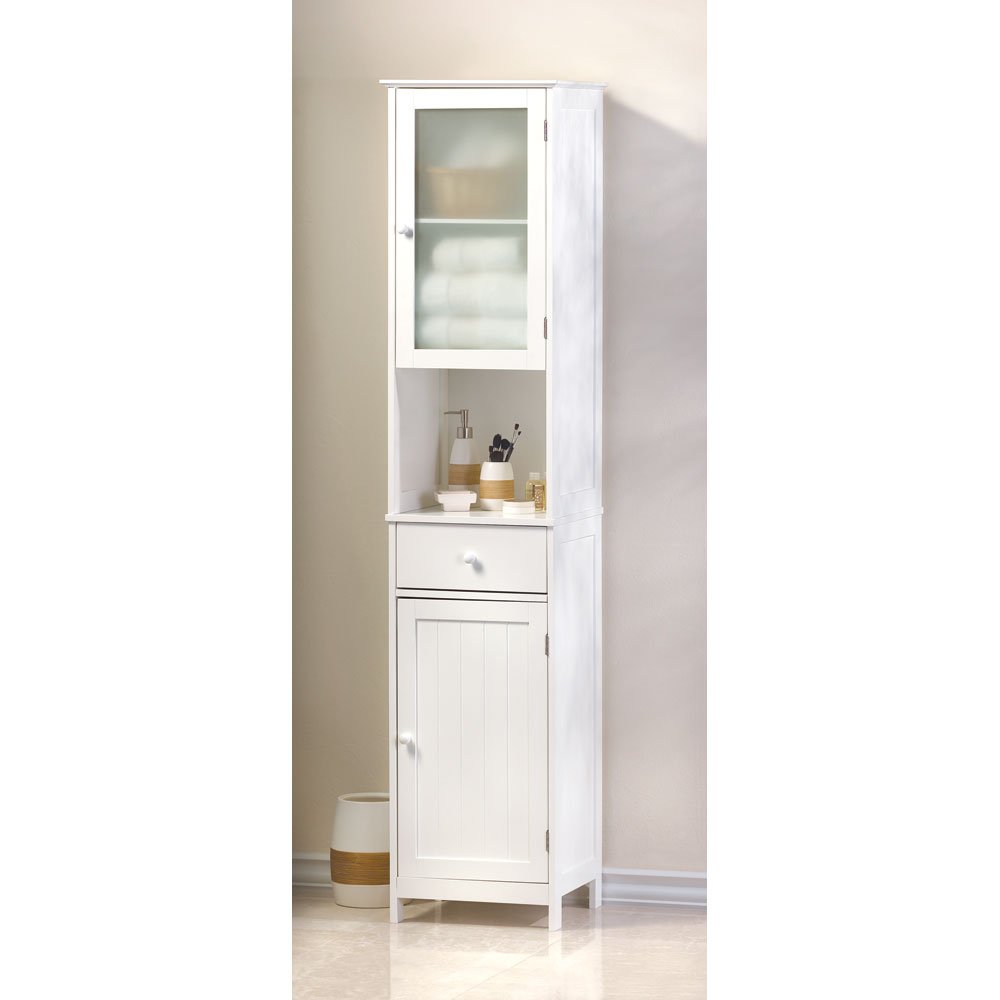 Lakeside tall storage cabinet