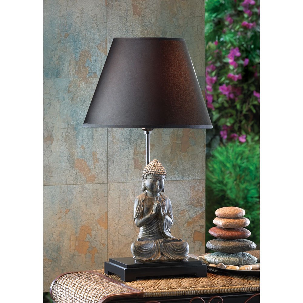 Buddha table lamp