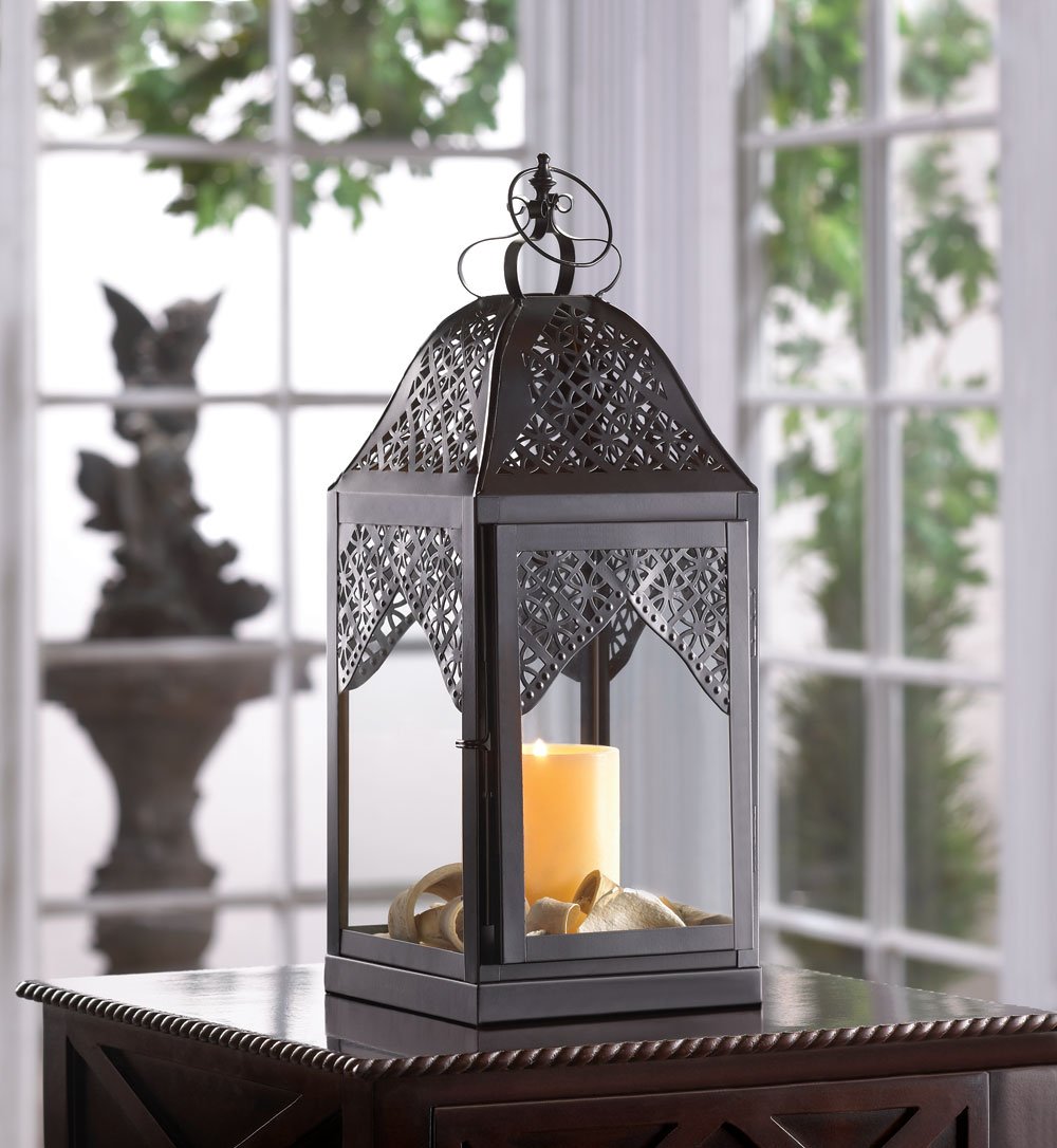 Large steeple candle lantern