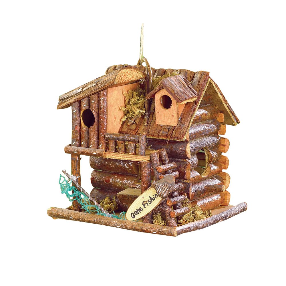 Gone fishin  birdhouse