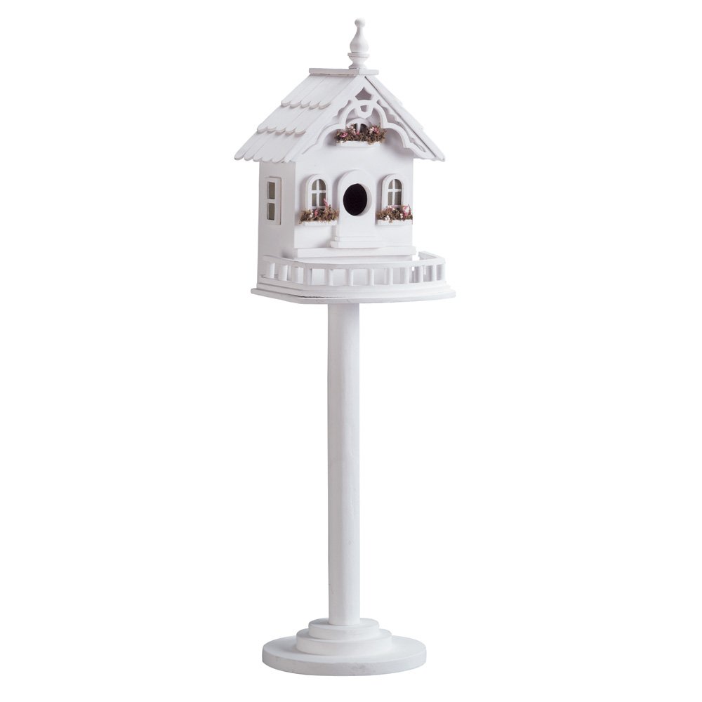 Freestanding victorian birdhou