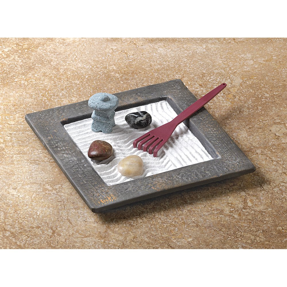 Zen rock garden