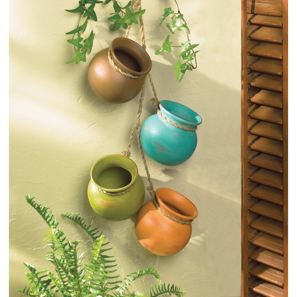 Dangling mini pots