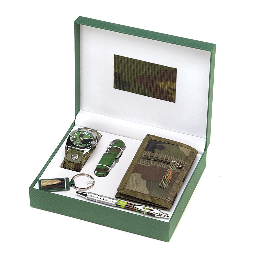 Military-style men s gift set