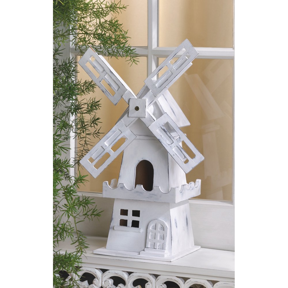 Windmill birdhouse