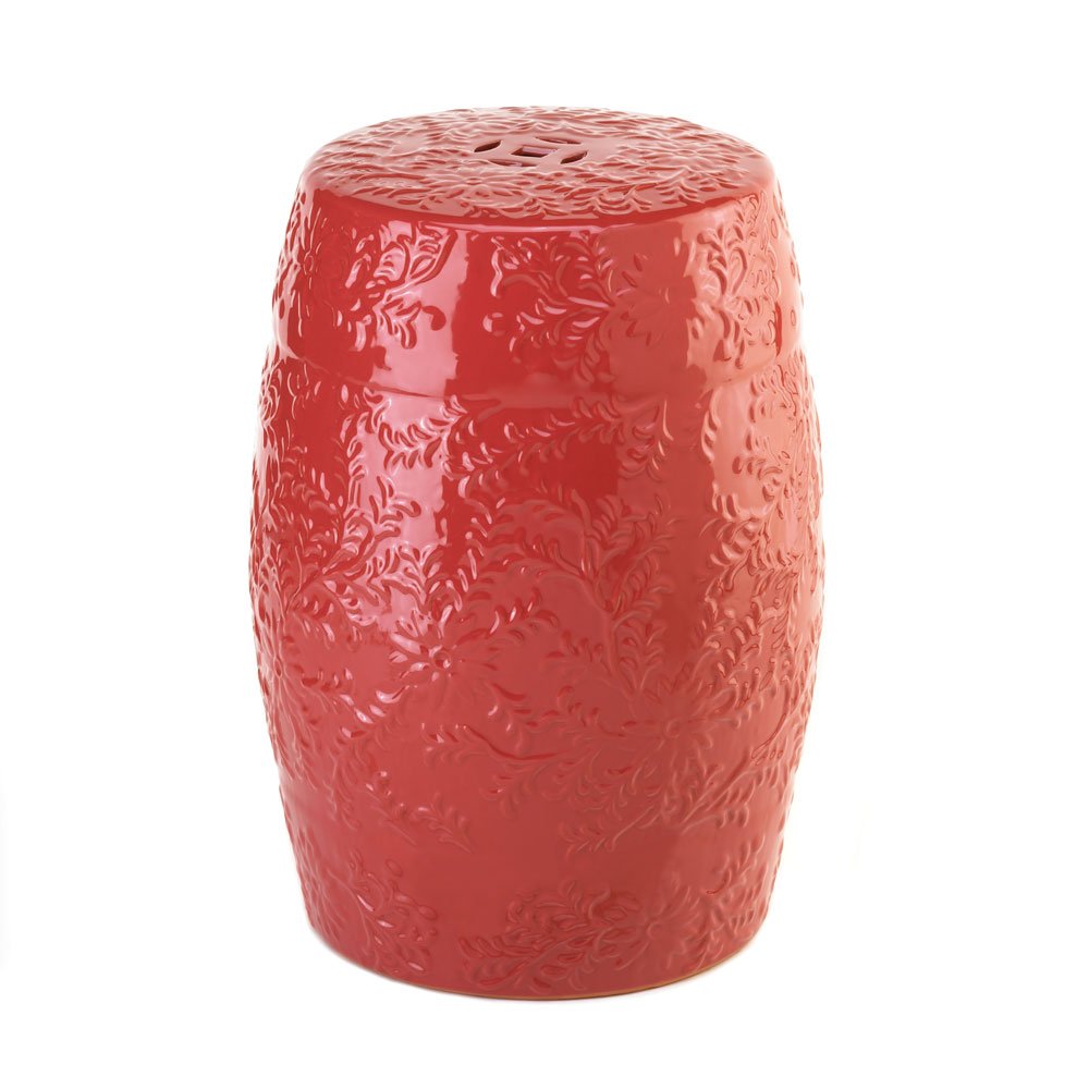 Sunset ceramic decortve stool